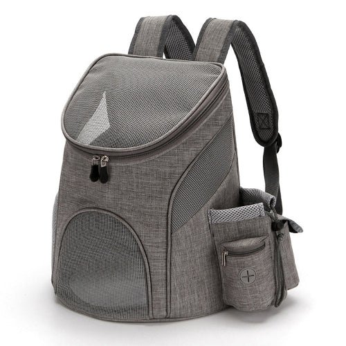 Breathable Mesh Pet Carrier Backpack Travel Bag for Small Dogs and Cats - Image 4