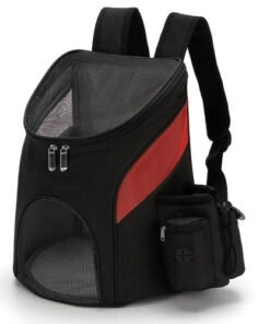 Breathable Mesh Pet Carrier Backpack Travel Bag for Small Dogs and Cats