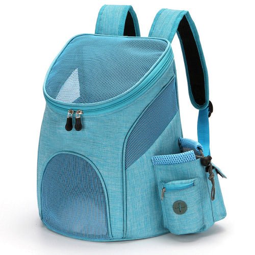 Breathable Mesh Pet Carrier Backpack Travel Bag for Small Dogs and Cats - Image 3