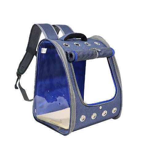 Transparent Pet Backpack Carrier for Small Cats and Dogs Travel Bag - Image 3