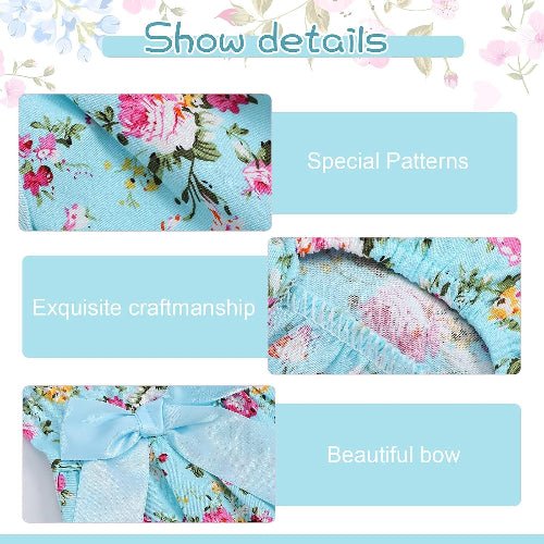 Floral Princess Cat Dress Multipack with Large Bowknot Skirt - Image 2